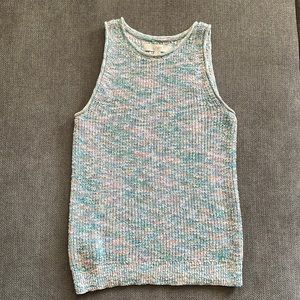 LOFT knitted sweater tank top